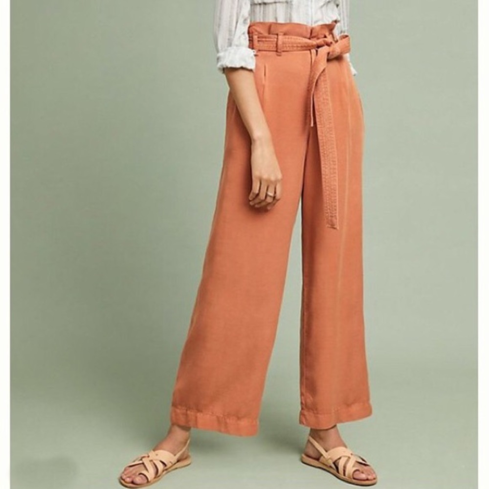 Anthropologie Blythe wide-leg pants size UK 4